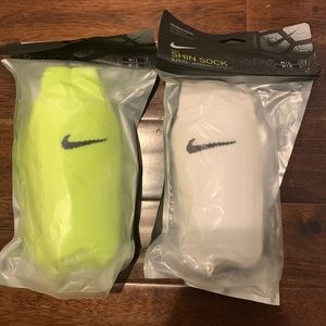 Nike youth shin socks